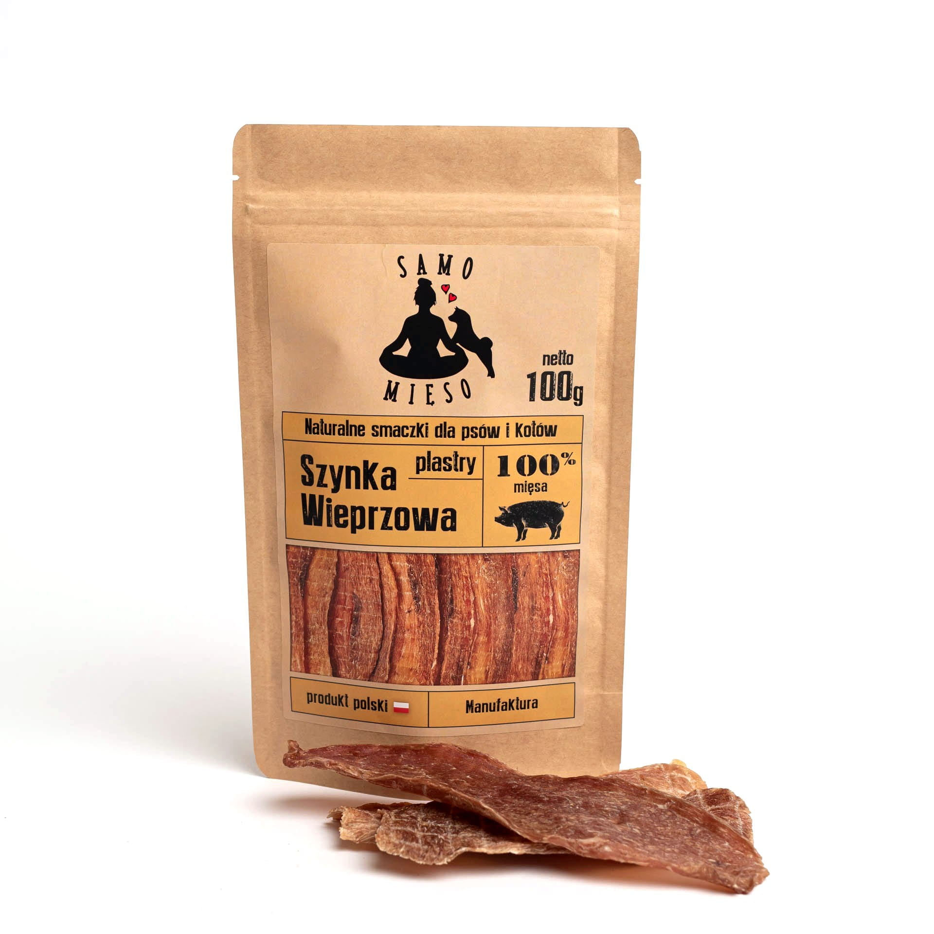 Pork Ham Slices 100g Pork Ham Slices 100g Packaging photo