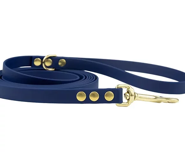 ACC biothane city leash ocean with brass fittings