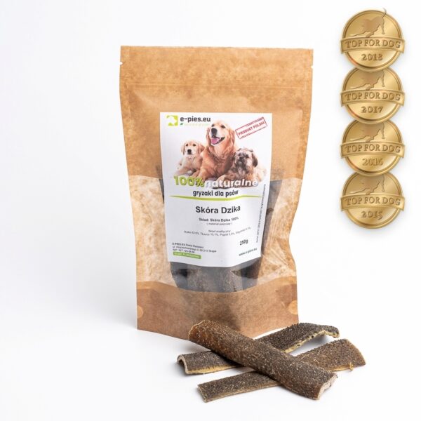 Wild Boar Skin Dog Chews product image