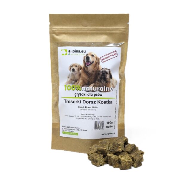 Cod Training Treats for Dogs 100g product image