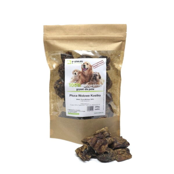 Beef Lung Cubes for Dogs 250g product image
